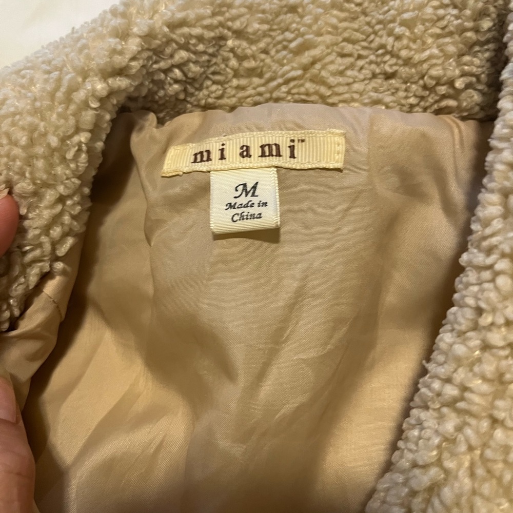 Teddy button up coat - Picture 4 of 4